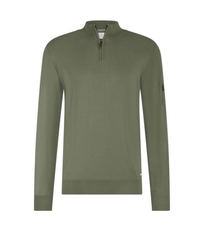 Born with Appetite Race Pull Halfzip 3007 Olive