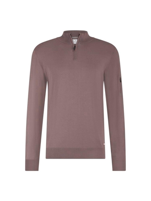 Born with Appetite Race Pull Halfzip 5005 Faded plum