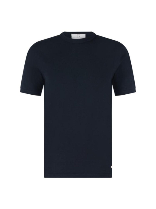 Born with Appetite Lenny Knitted T-shirt Ss 4001 Navy