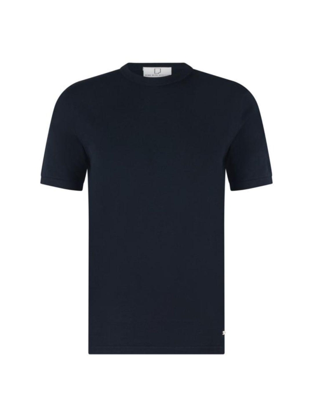 Born with Appetite Lenny Knitted T-shirt Ss 4001 Navy