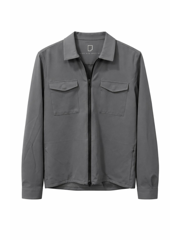 Born with Appetite Boed Shirtjacket 9512 Steel