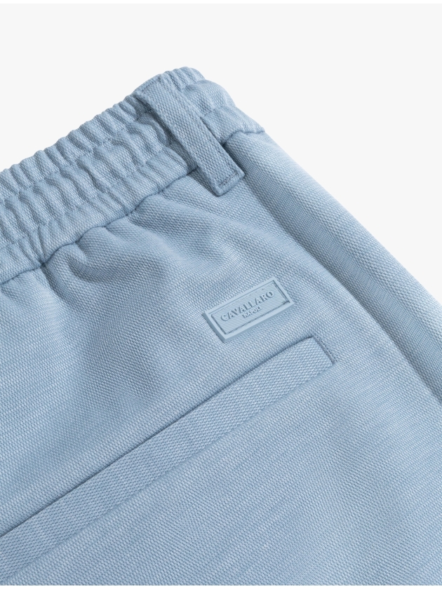 Cavallaro Zaverio  Bermuda 60006 Light blue melange