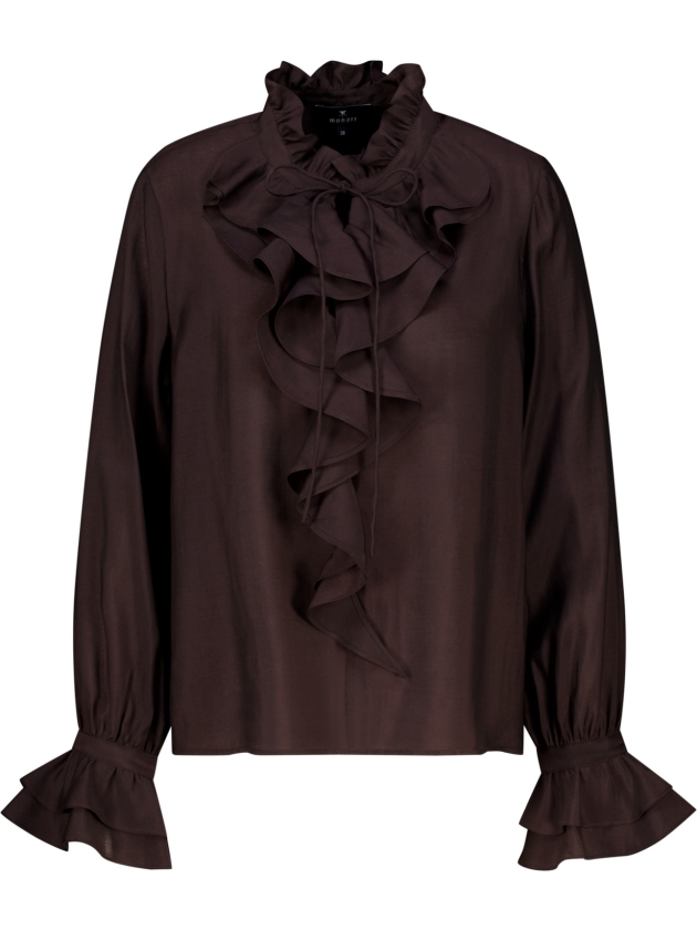 Monari Bluse 567 Black coffee