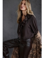 Monari Bluse 567 Black coffee