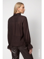 Monari Bluse 567 Black coffee