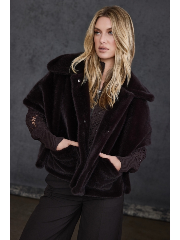 Monari Jacke 567 Black coffee