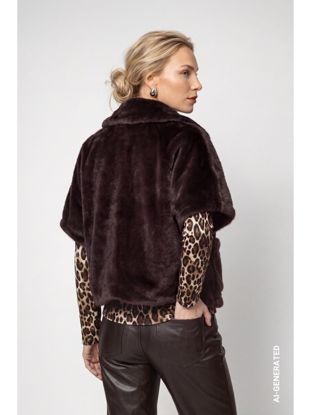 Monari Jacke 567 Black coffee