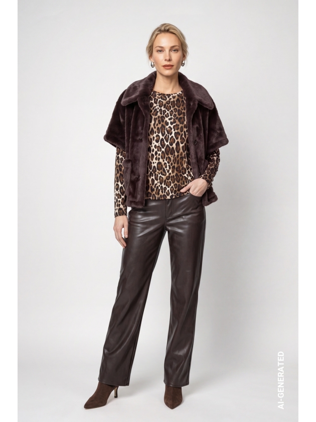 Monari Jacke 567 Black coffee