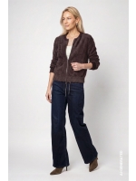 Monari Strickjacke 567 Black coffee