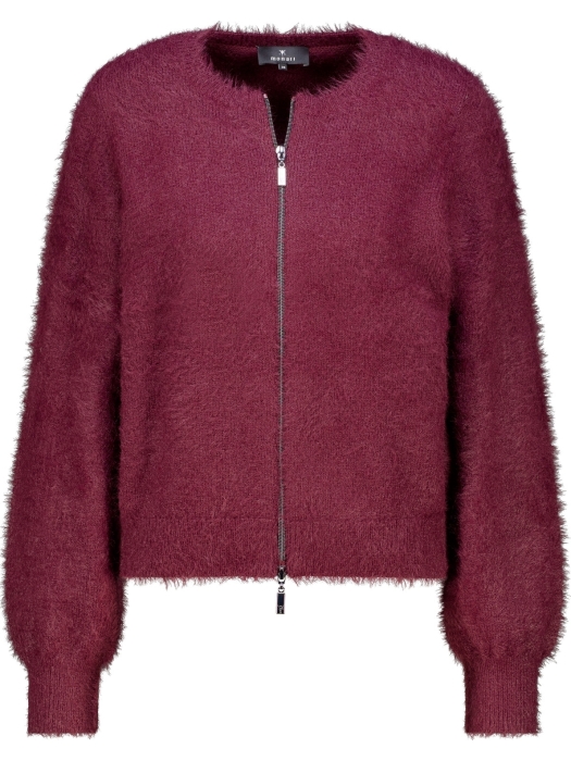 Monari Strickjacke 316 Dark bordeaux