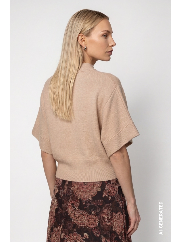 Monari Pullover 593 cappucino mel