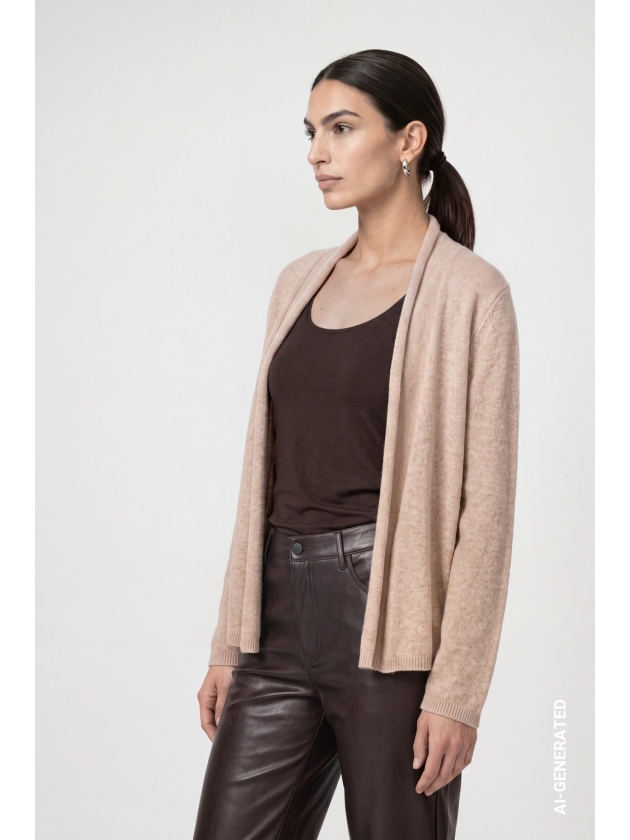 Monari Strickjacke 593 Cappaccino mel