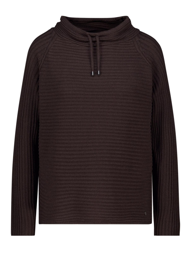 Monari Pullover 567 Black coffee