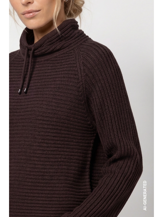 Monari Pullover 567 Black coffee