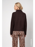 Monari Pullover 567 Black coffee
