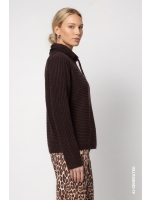 Monari Pullover 567 Black coffee