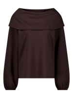 Monari Sweatshirt 567 Black coffee