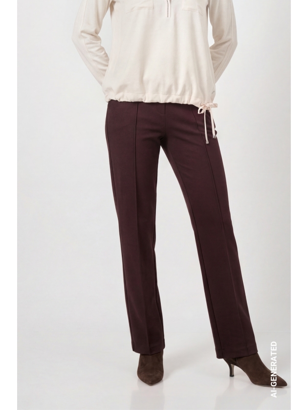 Monari Hose 567 Black coffee
