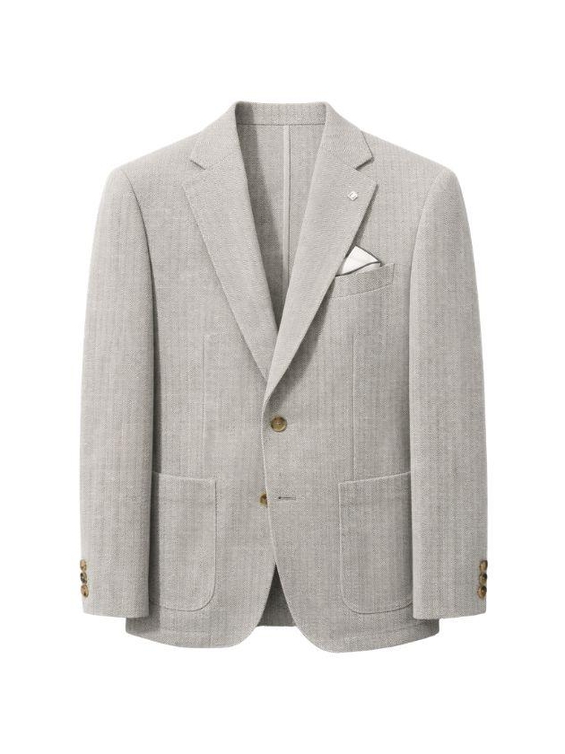 Born with Appetite Mylo Jacket Drop 8 9507 Light grey