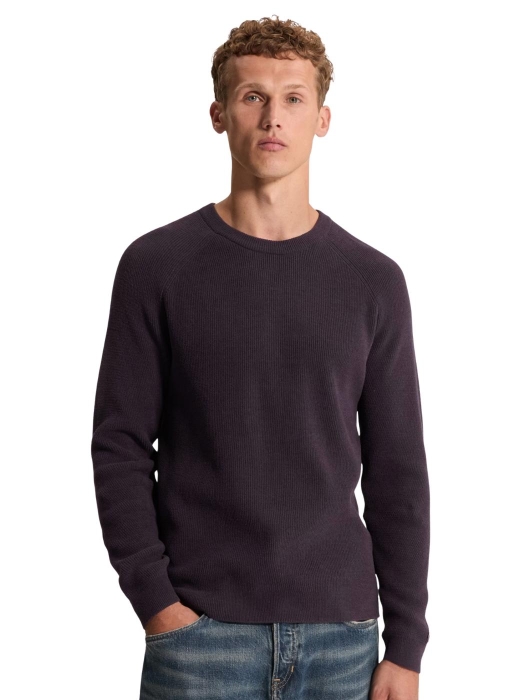 Cast Iron Crewneck regular fit soft blend 4163 nightshade