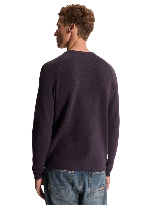 Cast Iron Crewneck regular fit soft blend 4163 nightshade