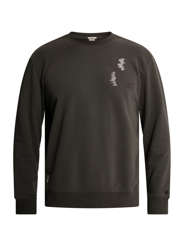 Cast Iron Crewneck relaxed fit graphic 9167 Clever crows