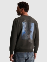 Cast Iron Crewneck relaxed fit graphic 9167 Clever crows