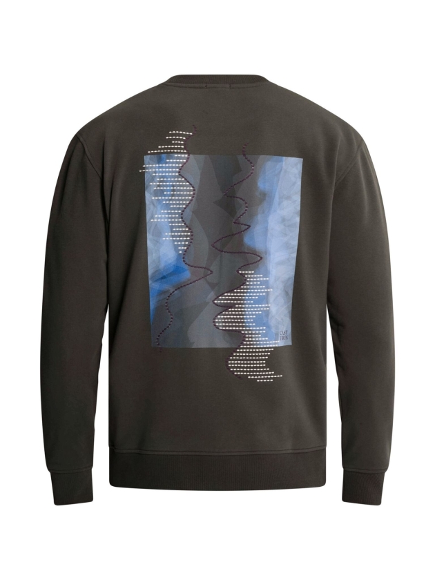 Cast Iron Crewneck relaxed fit graphic 9167 Clever crows