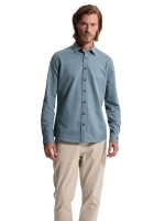 Cast Iron Long sleeve shirt Twill Jersey 5146 Blue mirage