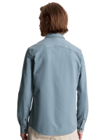 Cast Iron Long sleeve shirt Twill Jersey 5146 Blue mirage