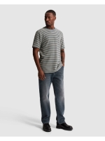 Cast Iron Short sleeve r-neck regular fit wa 5146 blue mirage