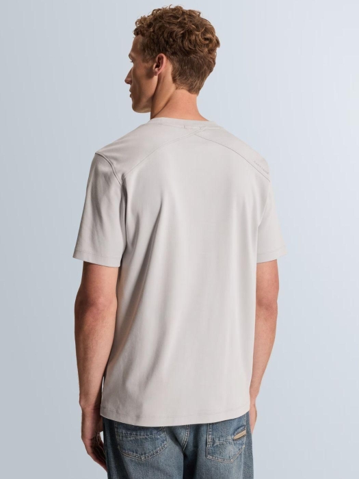 Cast Iron Short sleeve r-neck regular fit in 9131 Harbour mist