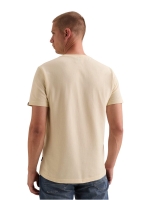 PME Legend Short sleeve r-neck flat waffle je 7013 Bone white