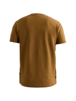 PME Legend Short sleeve r-neck flat waffle je 8187 Golden brown