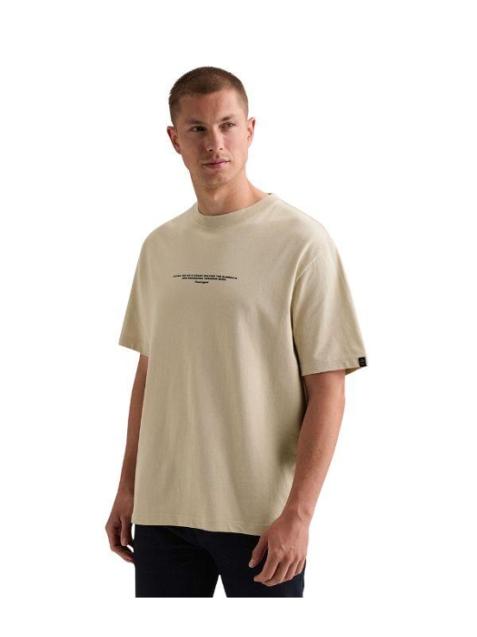 PME Legend Short sleeve r-neck heavy oe digit 7013 Bone white