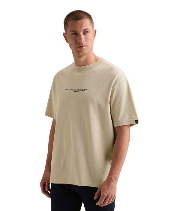 PME Legend Short sleeve r-neck heavy oe digit 7013 Bone white