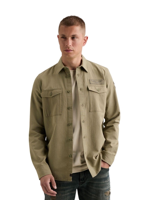 PME Legend Long sleeve shirt Quilt Poplin 6485 Overland trek
