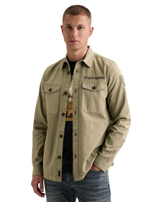 PME Legend Long sleeve shirt Garment dye back 6485 Overland trek
