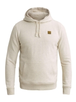 PME Legend Hooded 3t cross terry melange 910 Bone white melee
