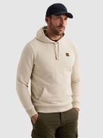 PME Legend Hooded 3t cross terry melange 910 Bone white melee