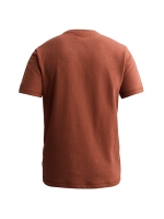 PME Legend Short sleeve r-neck light slub ter 8178 Arabian spice