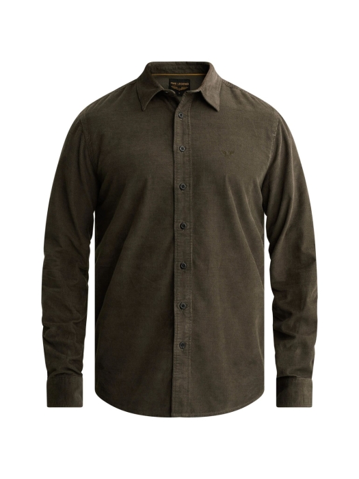 PME Legend Long sleeve shirt Fine Corduroy 8039 Beluga