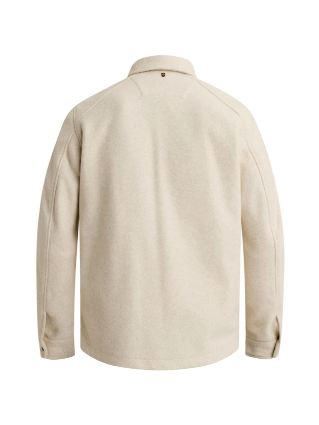 PME Legend Long sleeve shirt Melange look 7013 Bone white