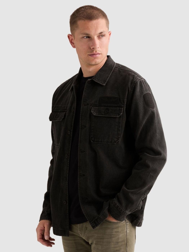 PME Legend Long sleeve shirt Bedford 9140 Obsidian