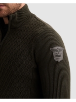 PME Legend Half zip collar cotton mix yarn 8039 Beluga
