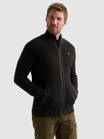 PME Legend Zip jacket cotton structure 9140 Obsidian