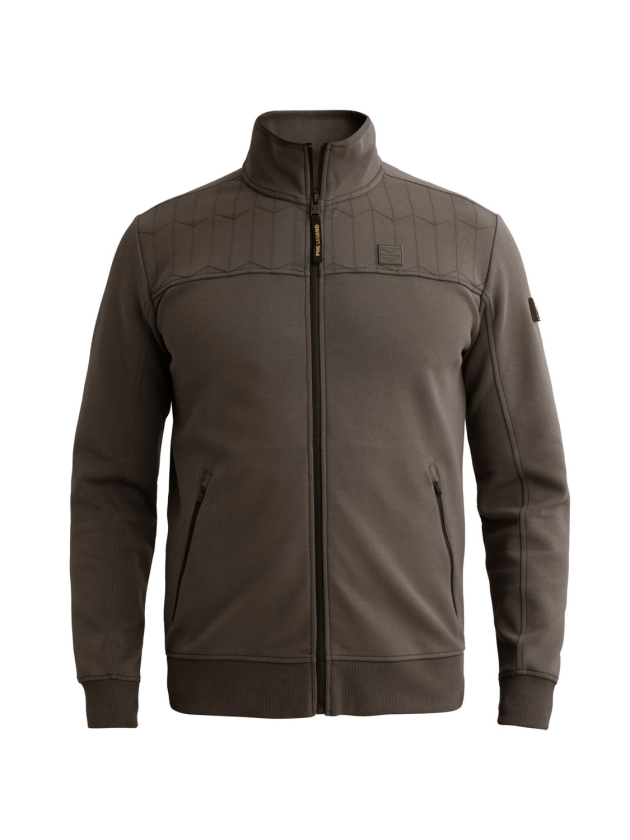 PME Legend Zip jacket interlock sweat 8039 Beluga