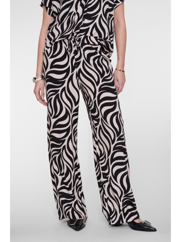 Geisha Pants bi-color 999 Black