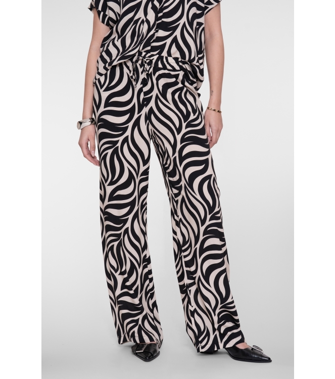 Geisha Pants bi-color 999 Black