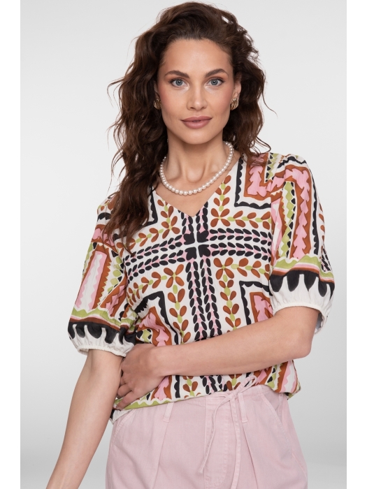 Geisha top 718 Ecru